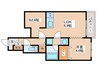 仮）東雲西町1-8住宅 1LDK+Sの間取り