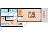 シナジーコート十三東 1Kの間取り