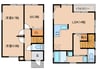 小柿10丁目戸建賃貸B棟 2LDK+Sの間取り