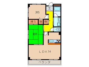 間取図 グランプレジール