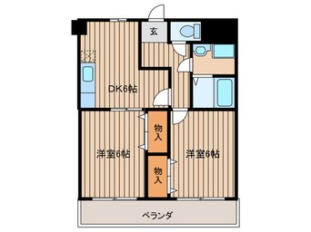 間取図 ループ真田山