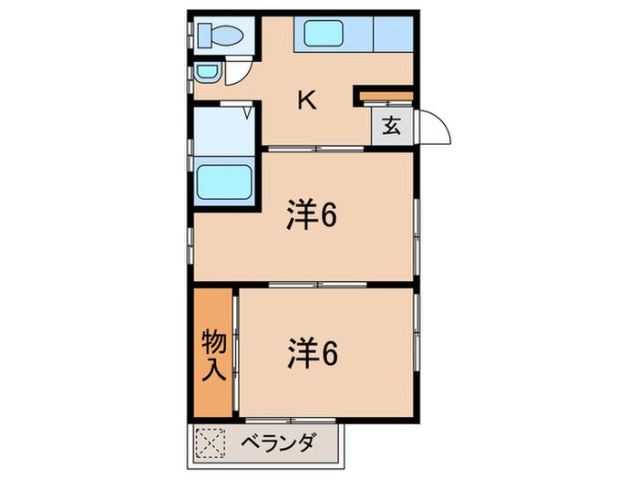 間取り図 ランドマーク立花中央