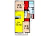 House S.Y Ⅱ 2LDKの間取り
