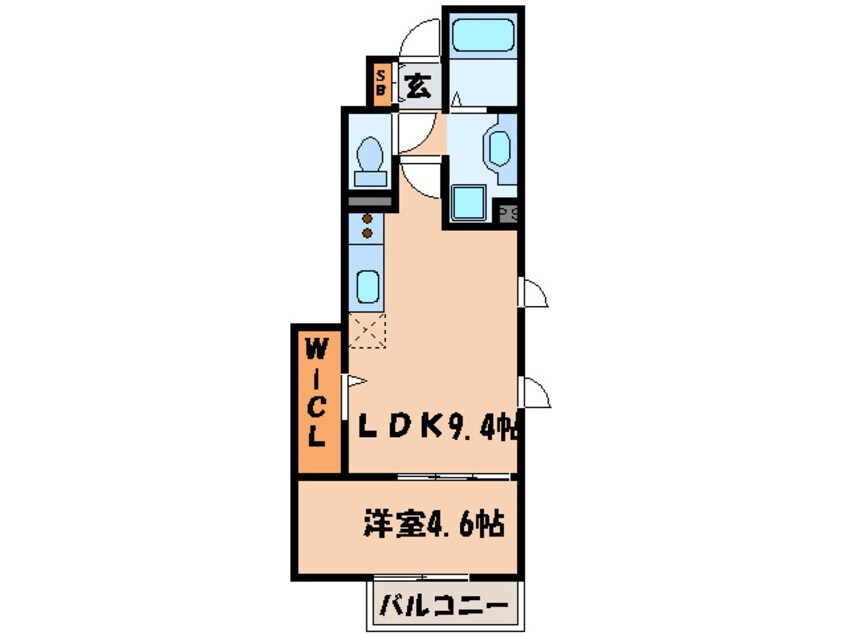 間取図 クレールメゾン