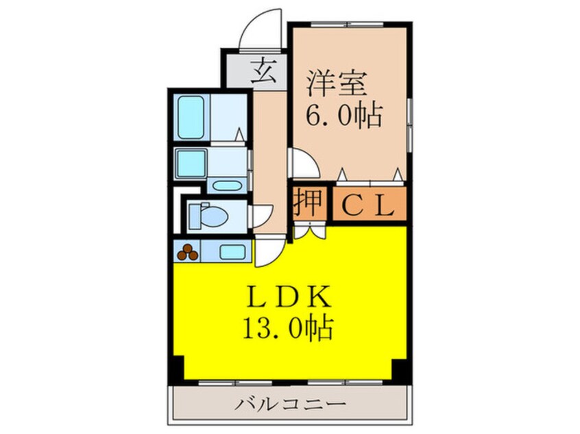 間取図 サンキライフ白遙