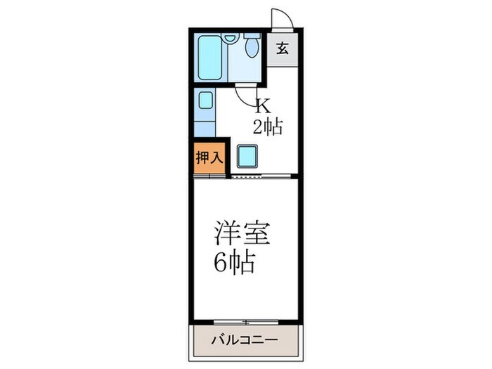 間取り図 Camellia 1st A棟