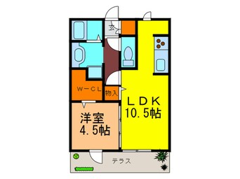 間取図 ラコルト