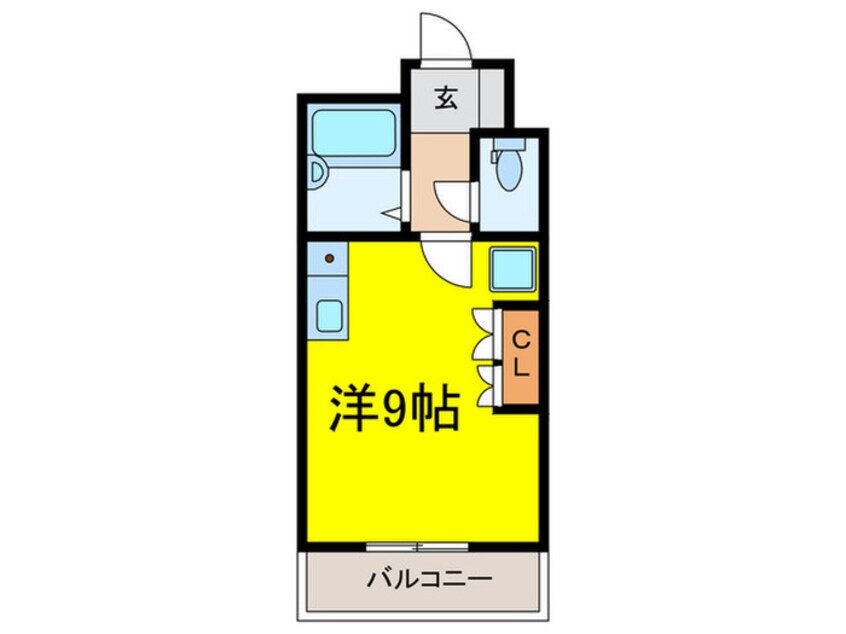 間取図 フロレスタ高次