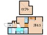 仮)あんしん+明神町08-3007 1Rの間取り