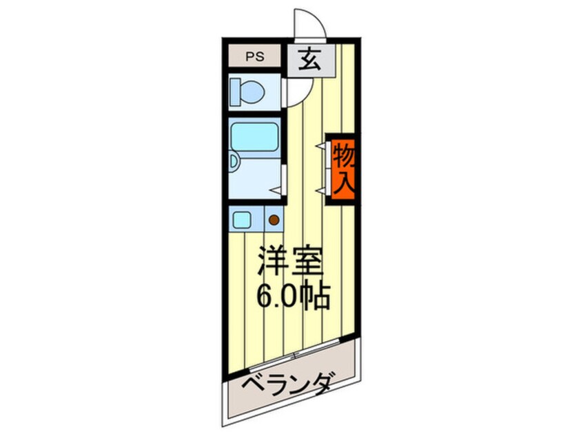 間取図 第３ﾊ-ﾄﾋﾞﾙ