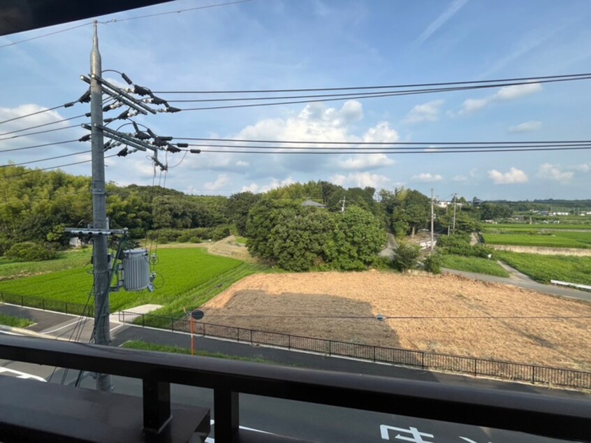 室内からの展望 第３ﾊ-ﾄﾋﾞﾙ