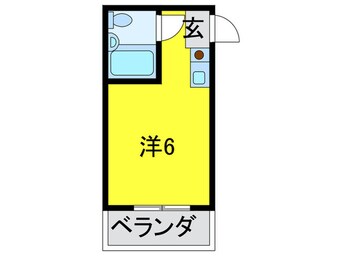 間取図 ア－バンシティ岸里パ－ト２