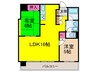 清川六番館 2LDKの間取り