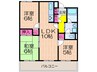 清川六番館 3LDKの間取り