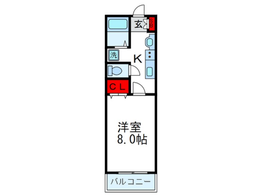 間取図 エルデン緑地