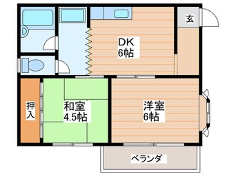 間取図 平田マンション