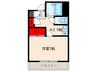 東邦ハイツ 1Kの間取り