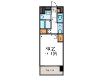 間取図 フォース三条