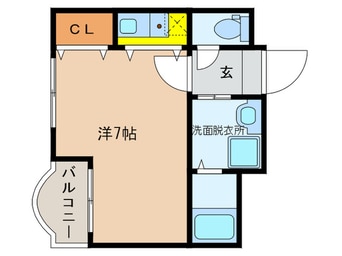 間取図 グランクレール・K