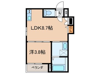 間取図 ポモナ