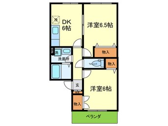 間取図 ﾌｧﾐｰﾕ辰巳A棟B棟