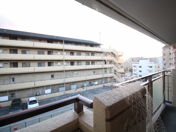 室内からの展望 フォルク北千里Ｂ棟
