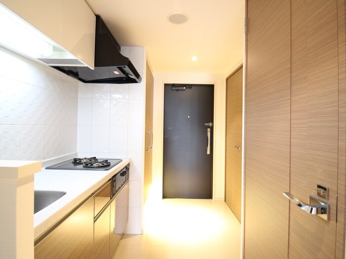 玄関 カスタリアタワー肥後橋