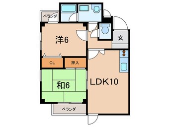 間取図 グラン・ペ－ル