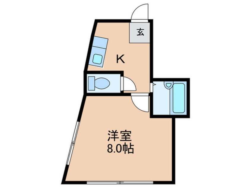間取図 岩本マンション