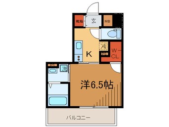 間取図 プライムレジデンス神戸・県庁前