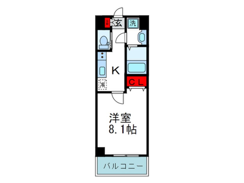 間取図 ワールドアイ大阪緑地公園