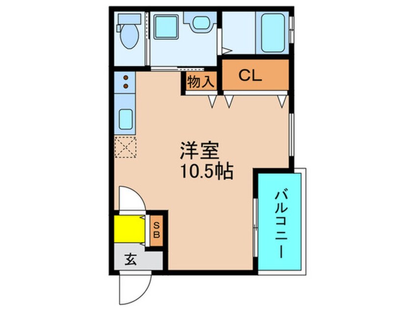 間取図 カマラード　アンソレイエ