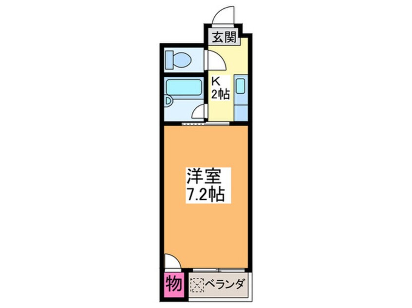 間取図 エレガントコーポラス