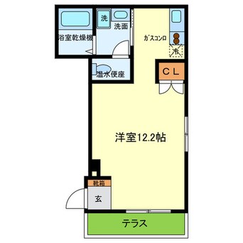 間取図 Ｍｏｎｔ ＬｉｖｒｅⅢ