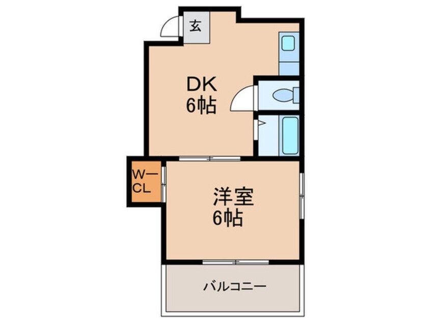 間取図 さつきマンション