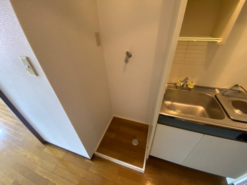 洗濯機置場 チェリーハイム河原