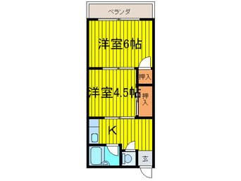 間取図 松下ハイツ