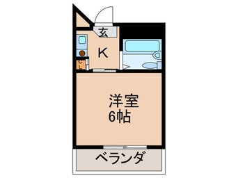 間取図 パシフィック北野