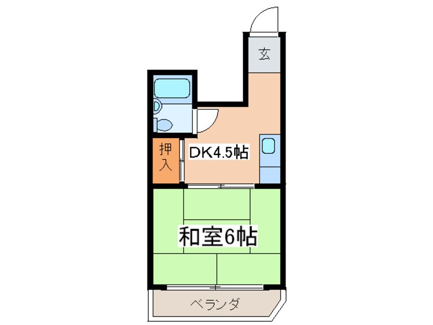 間取図 日世ハイツ