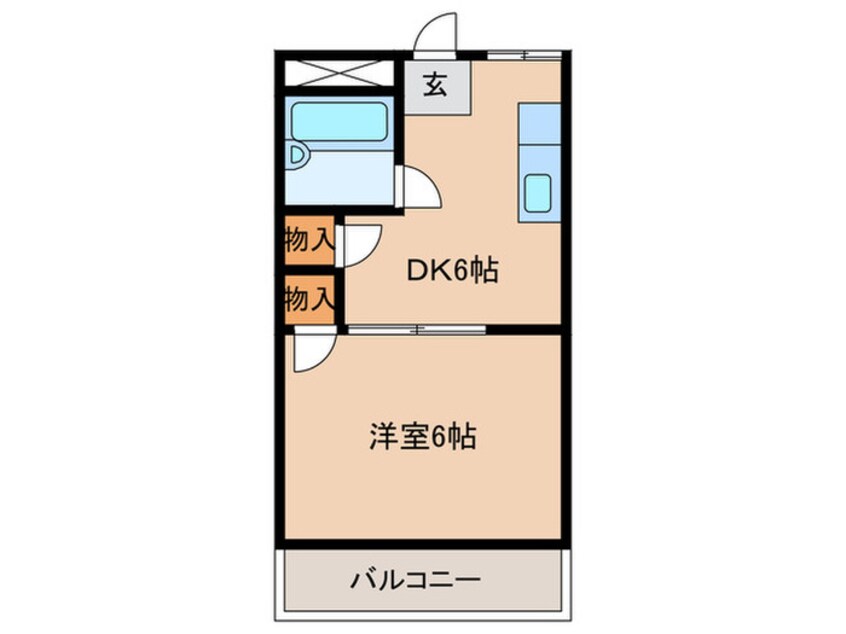 間取図 日世ハイツ