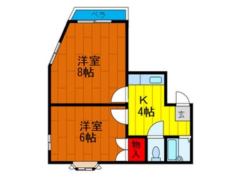 間取図 ニュ－シビックハイム