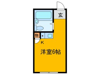 間取図 サワラビ堺町マンション