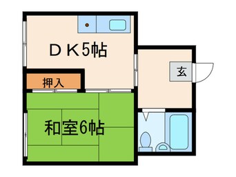 間取図 サワラビ堺町マンション