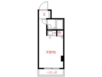 間取図 メゾンカミゴリョー
