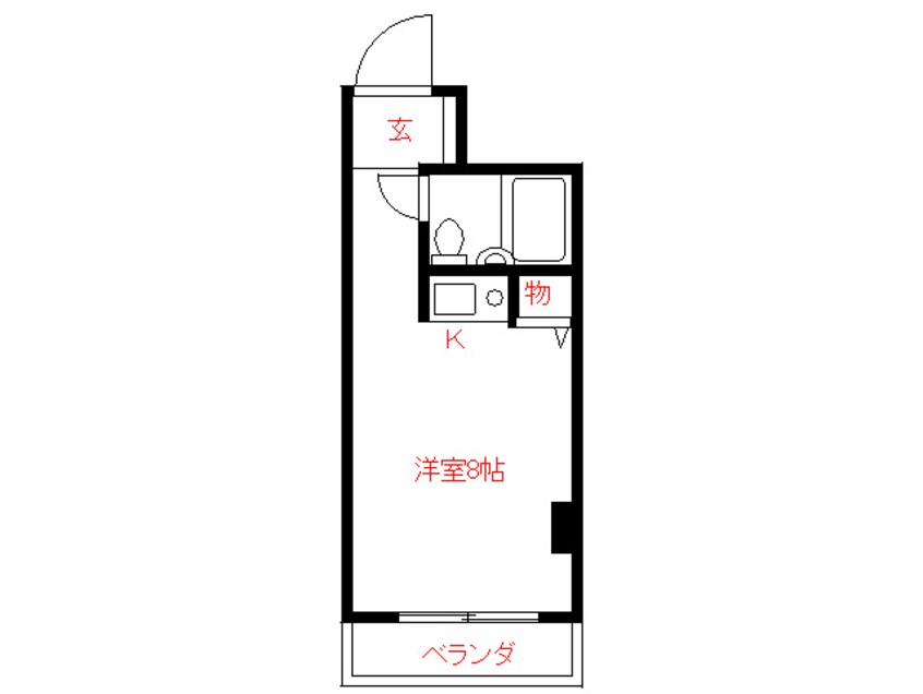 間取図 メゾンカミゴリョー