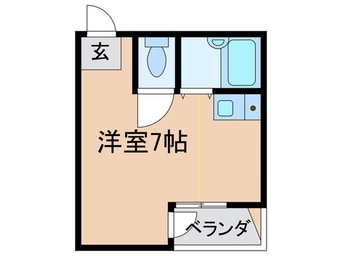 間取図 ハイツ天保山
