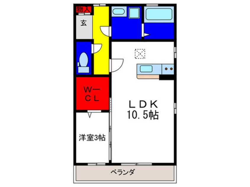 間取図 エルフィ－ル