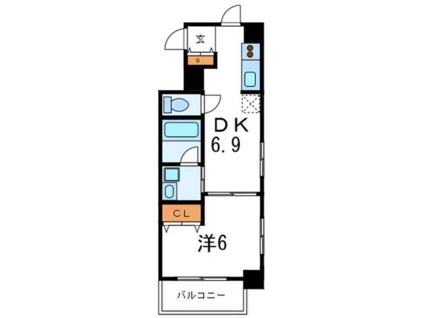 間取図 ラウル甲子園口