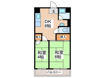 間取図 宮本マンション