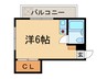 ＮＯＢＳＵＮ海岸通 1Rの間取り